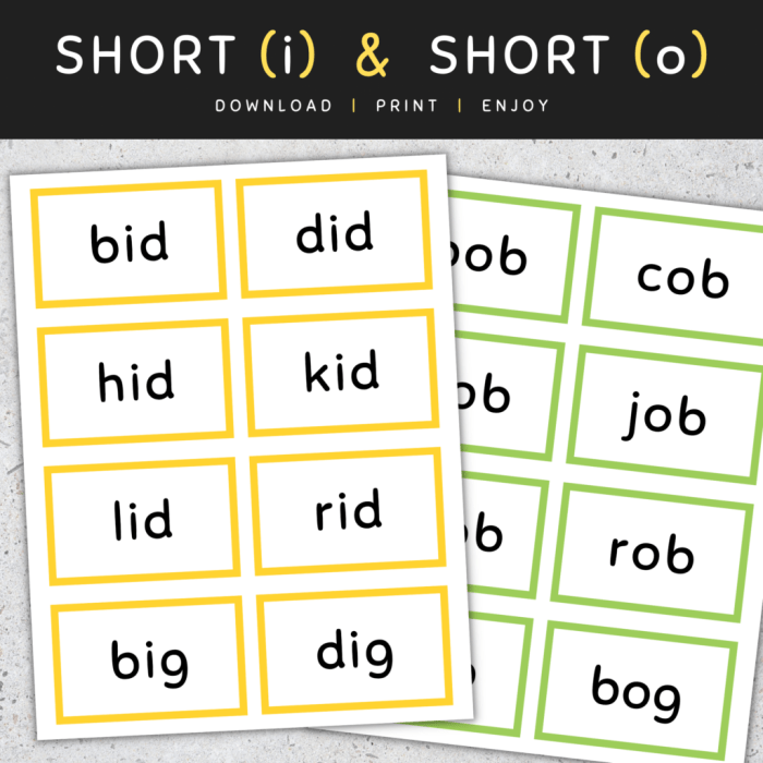 Cvc decoding vowels