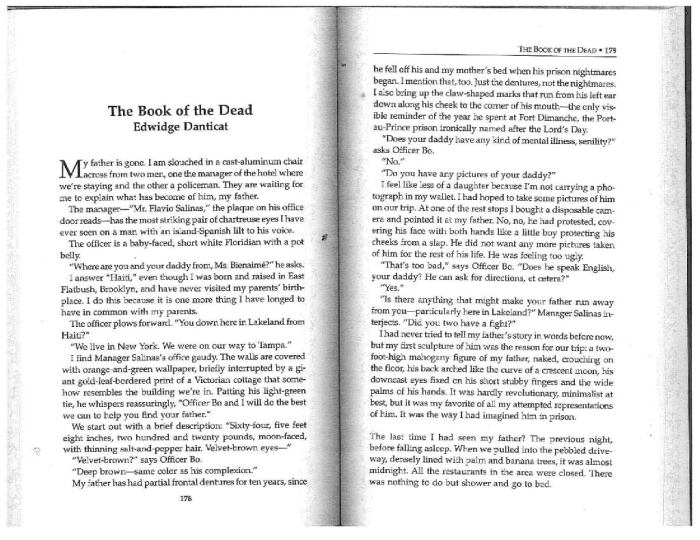 The book of the dead by edwidge danticat pdf